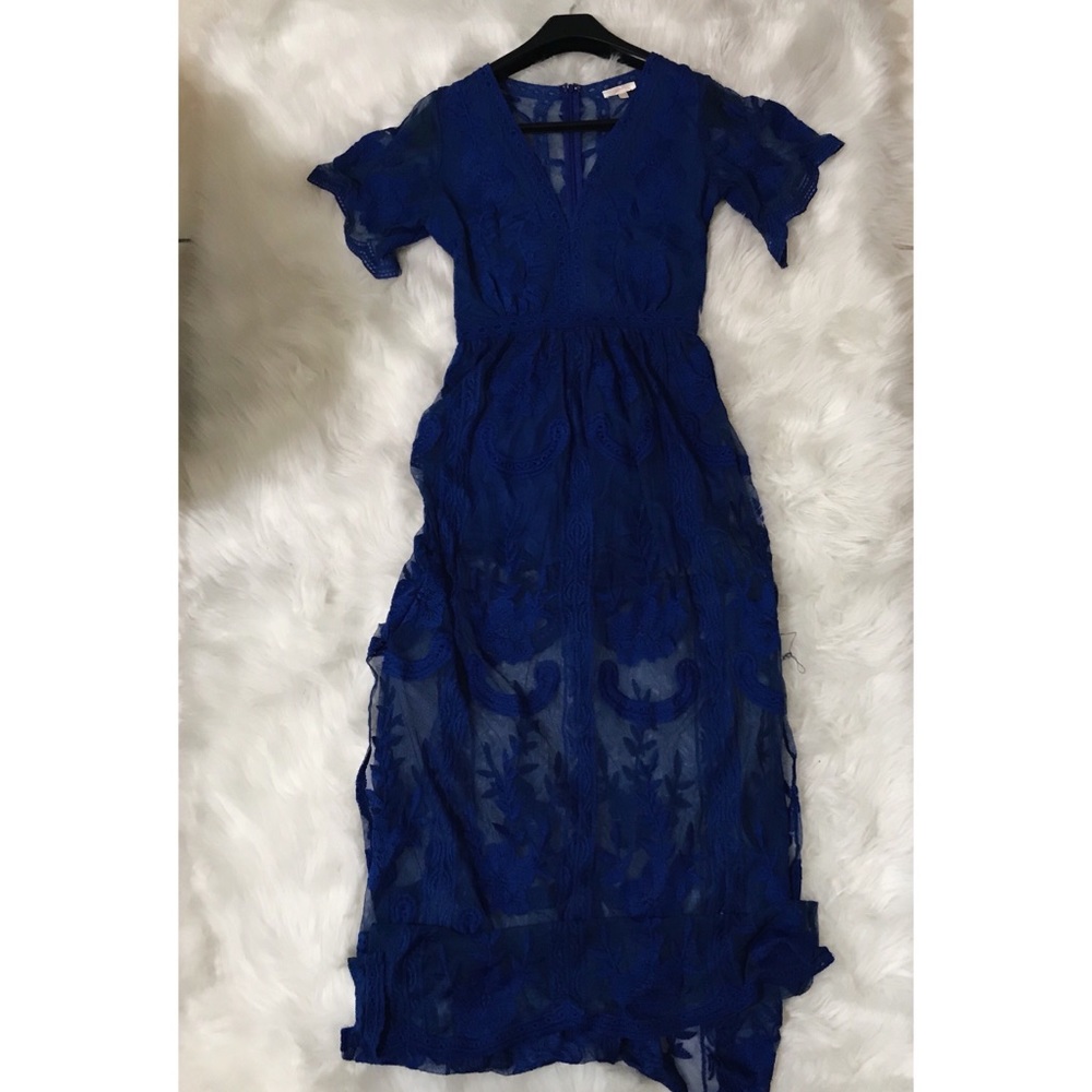 Blue Maxi Romper